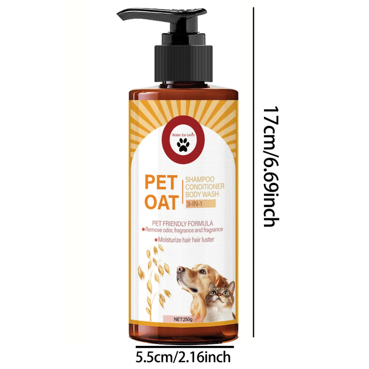 Pet Shampoo for Dogs & Cats – Odor Control & Soft Fur