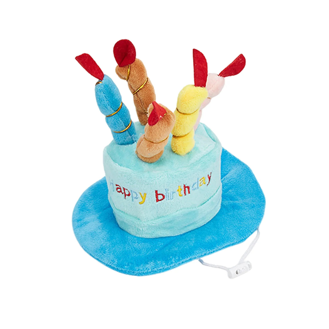 Pet Birthday Hat Toy Set for Cats & Dogs – Party Photo Prop