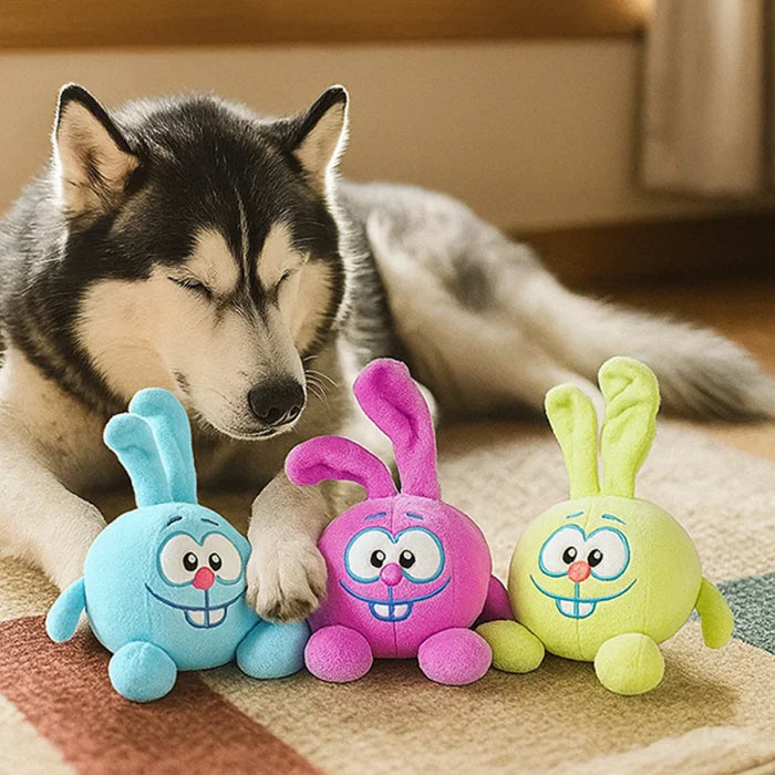 Plush Squeaky Toy for Cats & Dogs – Interactive Chew Toy